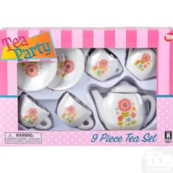 The Toy Network Mini Porcelain Tea Set