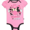 Discount Childrens Apparel MINNIE MOUSE Girls 6-18M Newborn/Infant Creeper