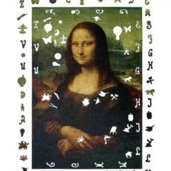 Unidragon Mona Lisa Wooden Puzzle - 1,000 Pieces