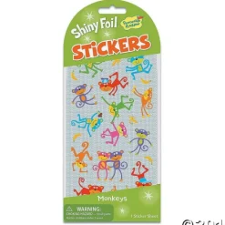 Sale Peaceable Kingdom Monkeys Foil Sticker Pack