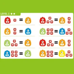 Hot Hape Monster Math Scale