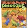 4M Mould & Paint - Glow-In-The-Dark Dinosaur