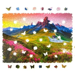 Sale Unidragon Mountain Wooden Jigsaw Puzzle