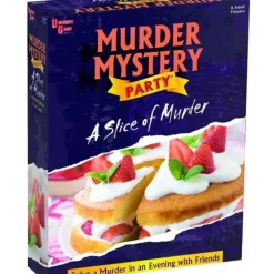 University Games Murder Mystery Party Game - Slice of Murder