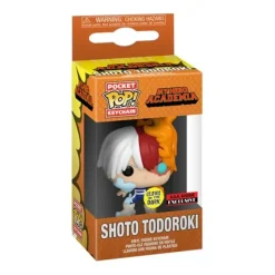 Outlet Funko My Hero Academia - Shoto Todoroki Glow-in-the-Dark Pocket Pop! Key Chain