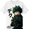 Best Bio World My Hero Academia: Deku - Oversized Print Unisex Tee