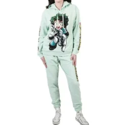 Outlet Bio World My Hero Academia: Deku - Oversized Print Juniors Hoodie