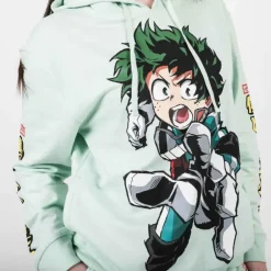 Outlet Bio World My Hero Academia: Deku - Oversized Print Juniors Hoodie
