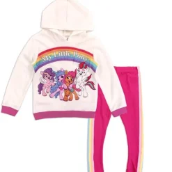 Online Childrens Apparel MY LITTLE PONY Girls 4-6X 2PC Fleece Legging Set