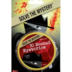 Clearance University Games Mystery, Mind and Logic: 30 Second Mysteries Tin
