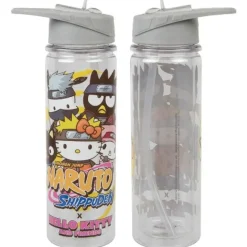 Sale Bio World Naruto x Hello Kitty 24 oz. UV Water Bottle