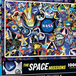 New MasterPieces NASA - The Space Missions - 1000 Piece Puzzle