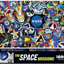 New MasterPieces NASA - The Space Missions - 1000 Piece Puzzle