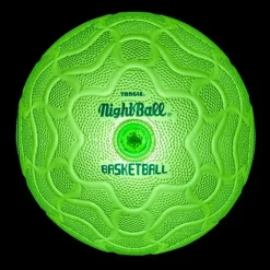 Tangle Nightball Glow in the Dark Light Up Basketball Green