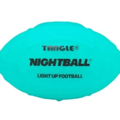 Tangle Nightball Glow in the Dark Light Up Football Blue