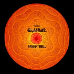 Online Tangle Nightball Glow in the Dark Light Up Basketball Orange