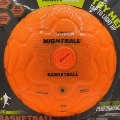 Online Tangle Nightball Glow in the Dark Light Up Basketball Orange