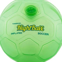 Online Tangle Nightball Glow in the Dark Light Up Soccer Ball Green