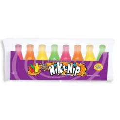 Clearance Albanese Confectionery Nik-L-Nip Original Wax Bottles 8 Pack
