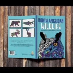 New Legacy Bound North American Wildlife - An Adult Coloring Book
