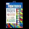Best Ooly Paintology Acrylic Paint Set - Classic Colors - Set of 12