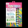 Clearance Ooly Paintology Acrylic Paints Set - Pastel Colors - Set of 12
