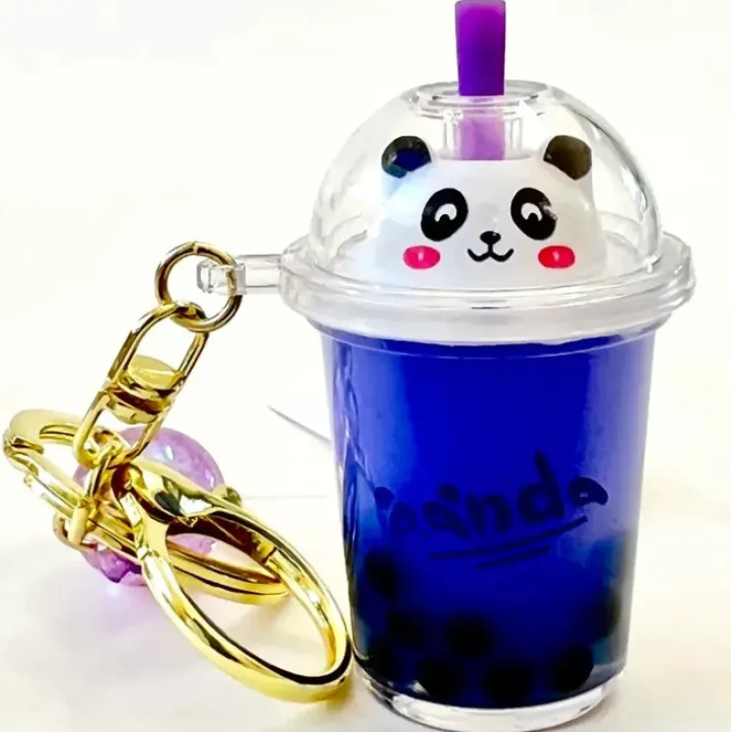 Best BC Mini Panda Boba Tea Floaty Key Charm