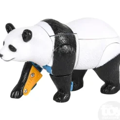 Hot Adventure Planet Panda Robot Action Figure