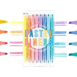 Online Ooly Pastel Liners Double Ended Markers