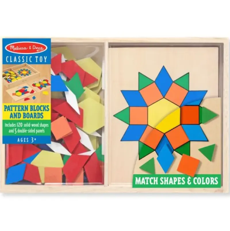 Discount Melissa u0026 Doug Pattern Blocks & Boards
