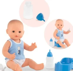 Sale Corolle Paul Drink-and-Wet Bath Baby - 14"