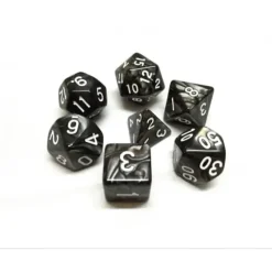 Hot Legacy Dice Pearl 7 Dice Set with Bag