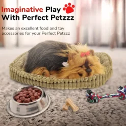 Hot Perfect Petzzz Accessories - Dog Bowl & Toy Set