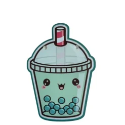 Best Idako Personalized Wooden Christmas Ornament Bubble Tea Cup (Standard)