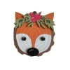 Best Idako Personalized Wooden Christmas Ornament Fox (Standard)