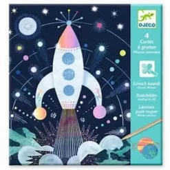 Outlet DJECO Petit Gifts - Scratch Cards - Cosmic Mission