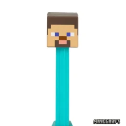 Discount PEZ Candy Pez Dispenser - Minecraft - Assorted Styles In Poly Bag