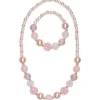 Discount Creative Education Pinky Pearl Necklace & Bracelet Set