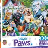 Sale MasterPieces Playful Paws - Washing Time - 300 Piece EzGrip Puzzle