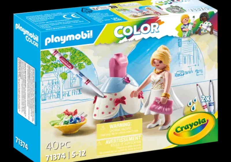 Online Playmobil Color: Fashion Show Designer with Clothes and Accessories