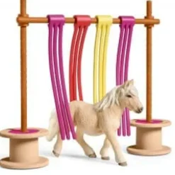 Hot Schleich Pony Curtain Obstacle