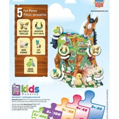 MasterPieces Pony Playtime - 100 Piece Shaped Puzzle