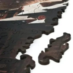 New Unidragon Pop-Art - Count Rabbit Wooden Puzzle - 250 Pieces