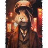 New Unidragon Pop-Art - Thomas Rabbit Wooden Puzzle - 250 Pieces