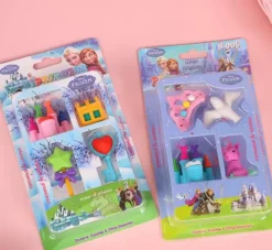 New Idako Princess Series Mini Erasers Card