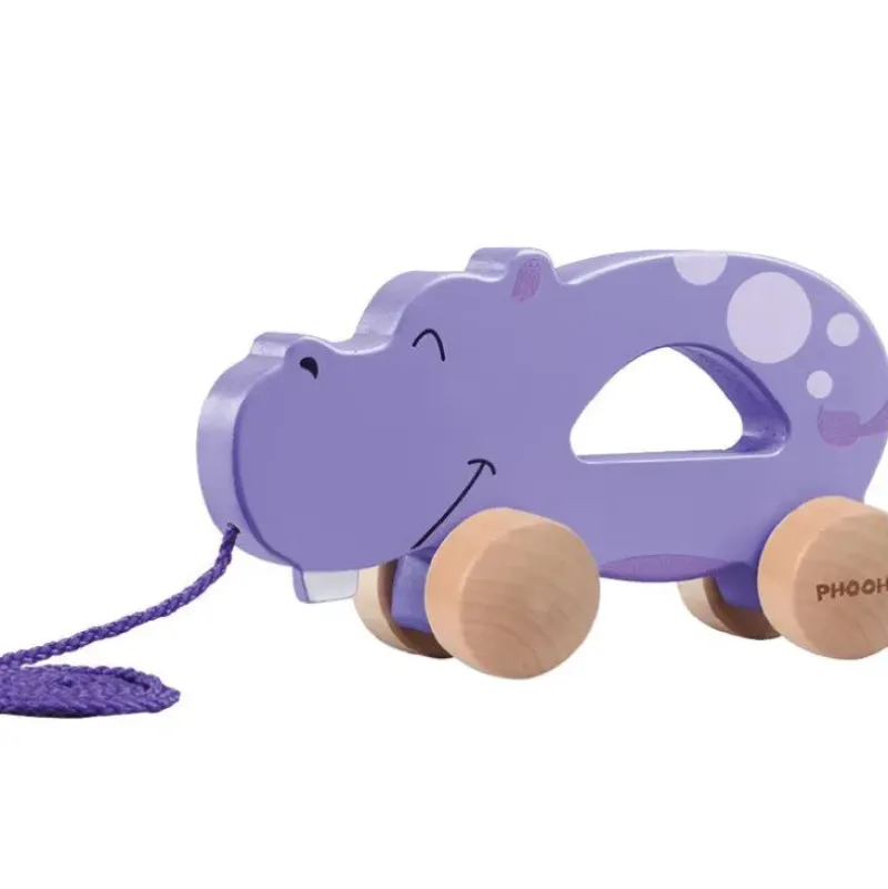 Discount Great Playthings Pull Along Hippo