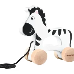Sale Great Playthings Pull Along Zebra