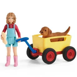 Best Schleich Puppy Wagon Ride