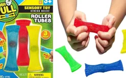 Hot JA-RU Push & Pull Sensory Toy Roller Tubes