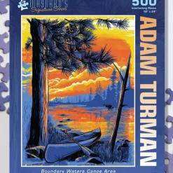 New Maynards Puzzle Twist - Boundry Waters Adam Turman - 500 Piece Puzzle